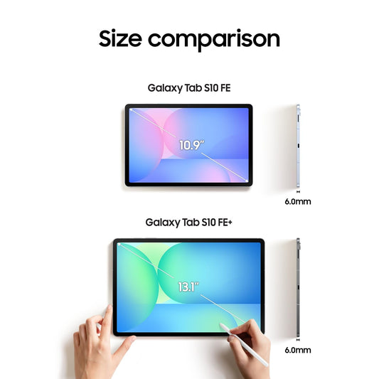 Samsung Galaxy Tab S10 FE 128 GB Storage I 8 GB Ram Gray Wi-Fi + 5G Tablet