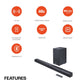 JBL Sound Bar SB590 With Wireless Woofer 440 Watts