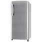 LG GL-B201APZD 185 L 3 Star Direct-Cool Single Door Refrigerator ( Shiny Steel, Fast Ice Making, Gross Volume 190 Litre)