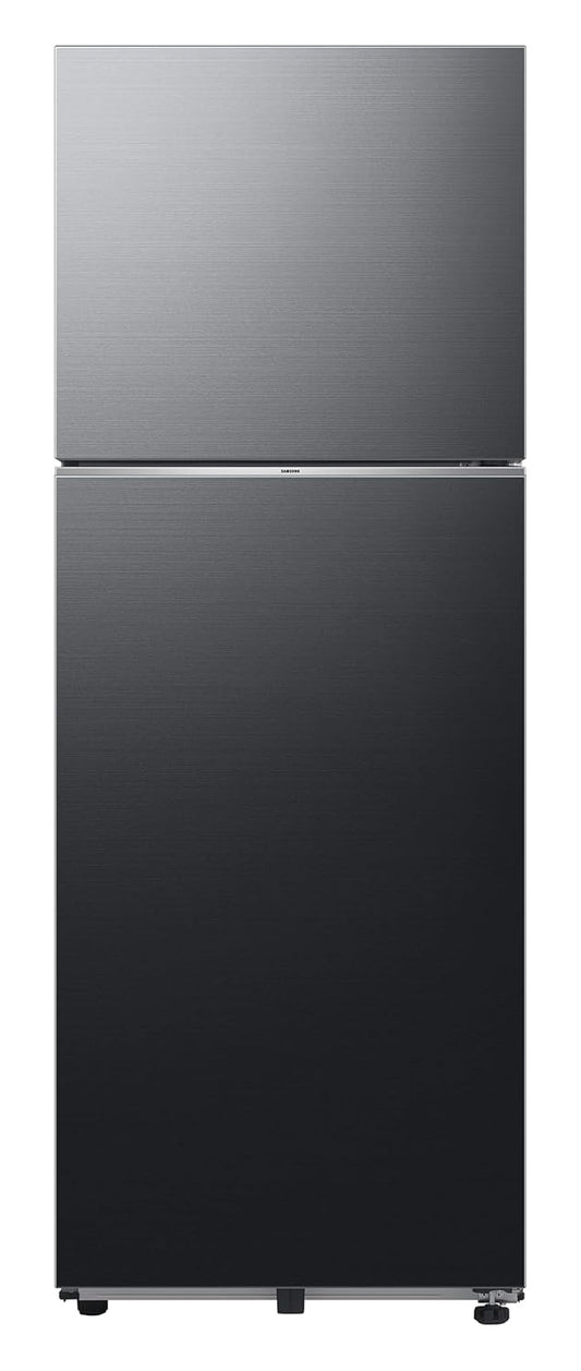 Samsung RT34DG5A2BBXHL 330L 2 Star Frost Free Double Door Refrigerator with Convertible 5-in-1, Digital Inverter, SmartThings Wi-Fi & Bespoke AI (Luxe Black)