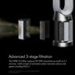 Dyson HP10 Gen1 Air Purifier Hot & Cold | HEPA H13 Filter | 350° Oscillation | Air Multiplier™ Technology | Auto Mode | Black/Nickel