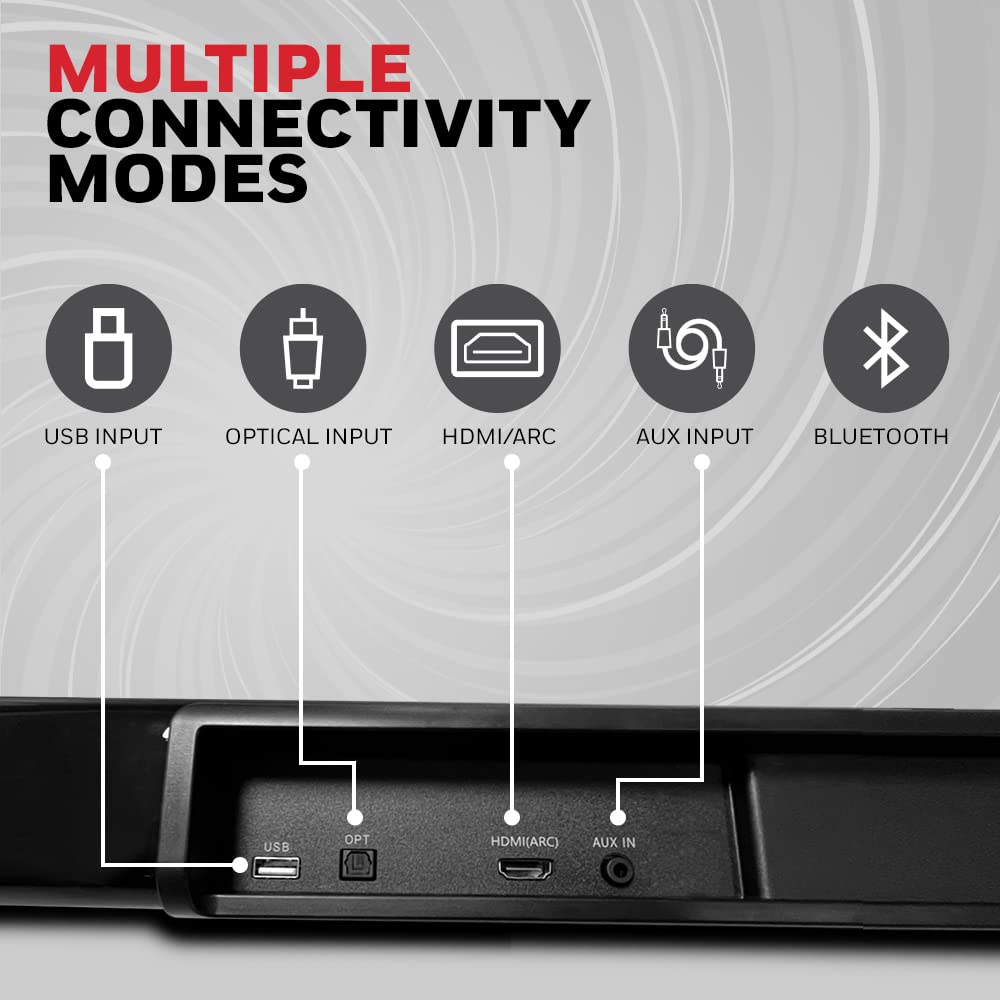 Honeywell Suono P2000 60W Bluetooth Soundbar | 2.0 Channel | HDMI ARC, Optical, AUX, USB | Suraj Electronics Delhi NCR