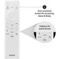 Samsung SP-LFF3CLAXXXL The Freestyle 2nd Gen Portable Compact Smart LED Projector with in-Built OTT Apps ( HDR 10+, Wi-Fi, Premium 360° Sound, All Round Design, Instant Setup, White)