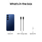 Samsung Galaxy S25 5G AI Smartphone (Navy, 12GB RAM, 256GB Storage), 50MP Camera with Galaxy AI