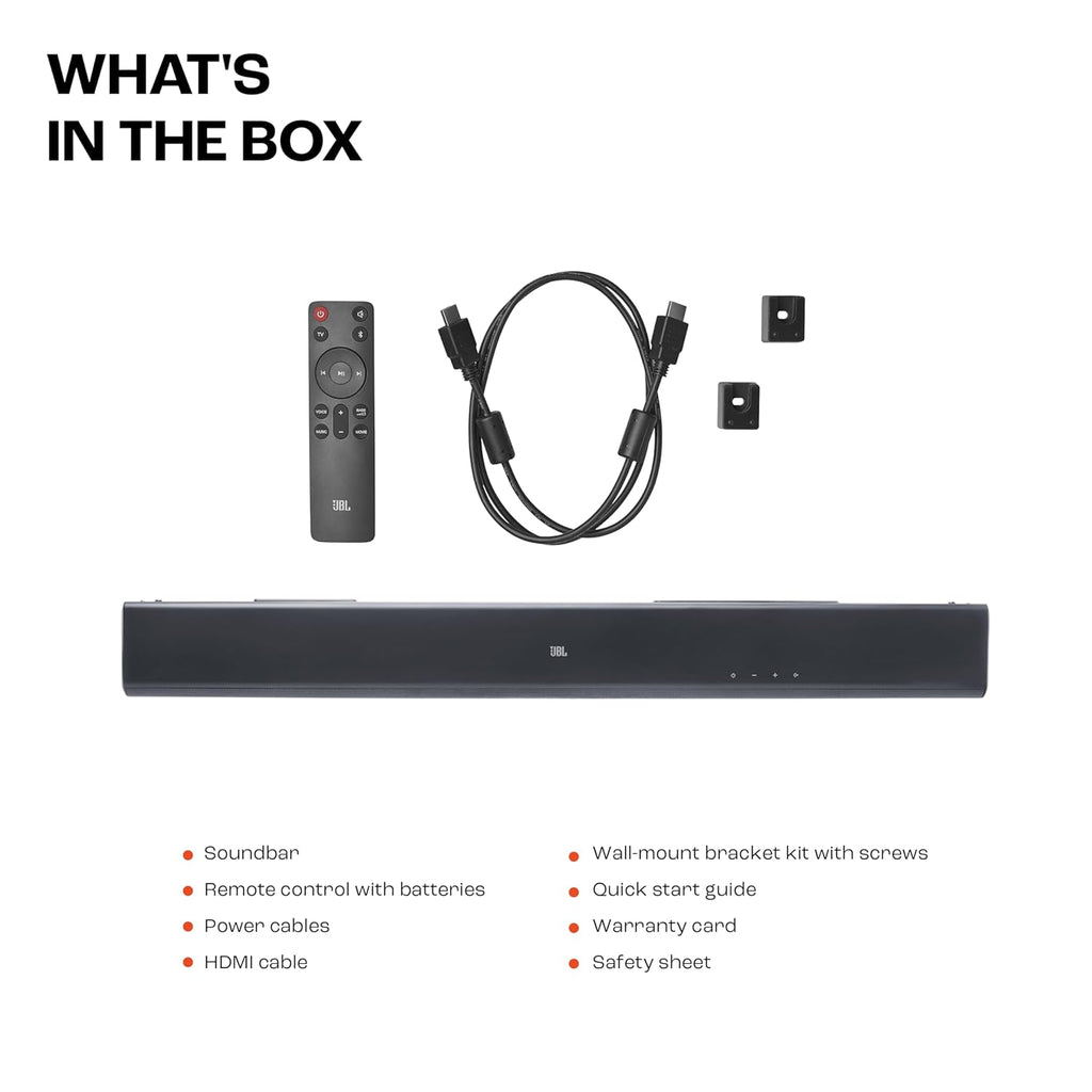 JBL Cinema SB510 3.1 Channel Dolby Audio Soundbar with Built-in Subwoofer, Bluetooth 5.3 & HDMI ARC (200W)