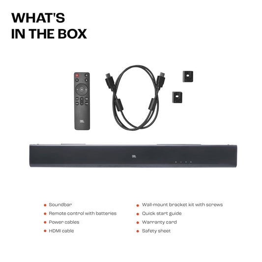 JBL Cinema SB510 3.1 Channel Dolby Audio Soundbar with Built-in Subwoofer, Bluetooth 5.3 & HDMI ARC (200W)