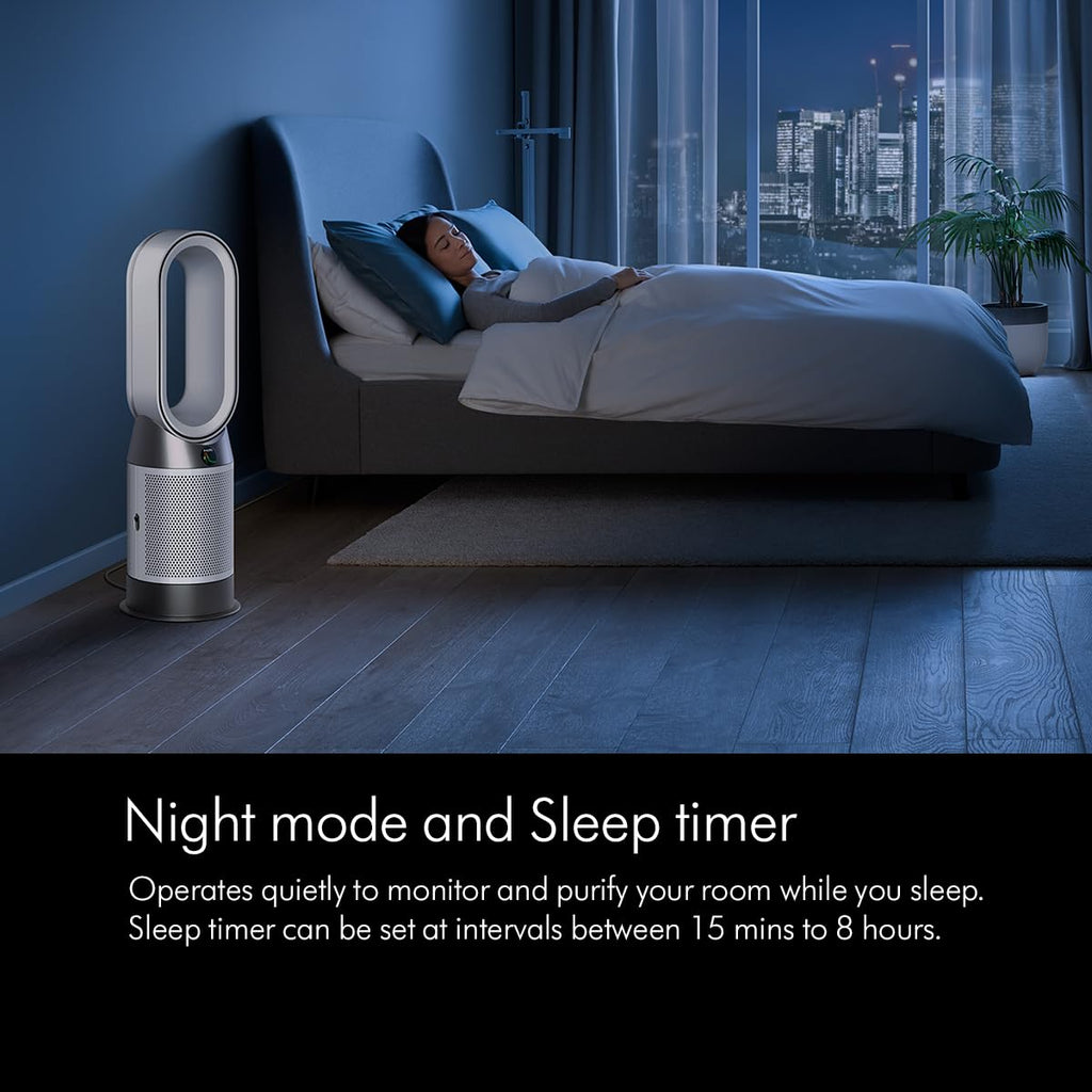 Dyson HP10 Gen1 Air Purifier Hot & Cold | HEPA H13 Filter | 350° Oscillation | Air Multiplier™ Technology | Auto Mode | Black/Nickel