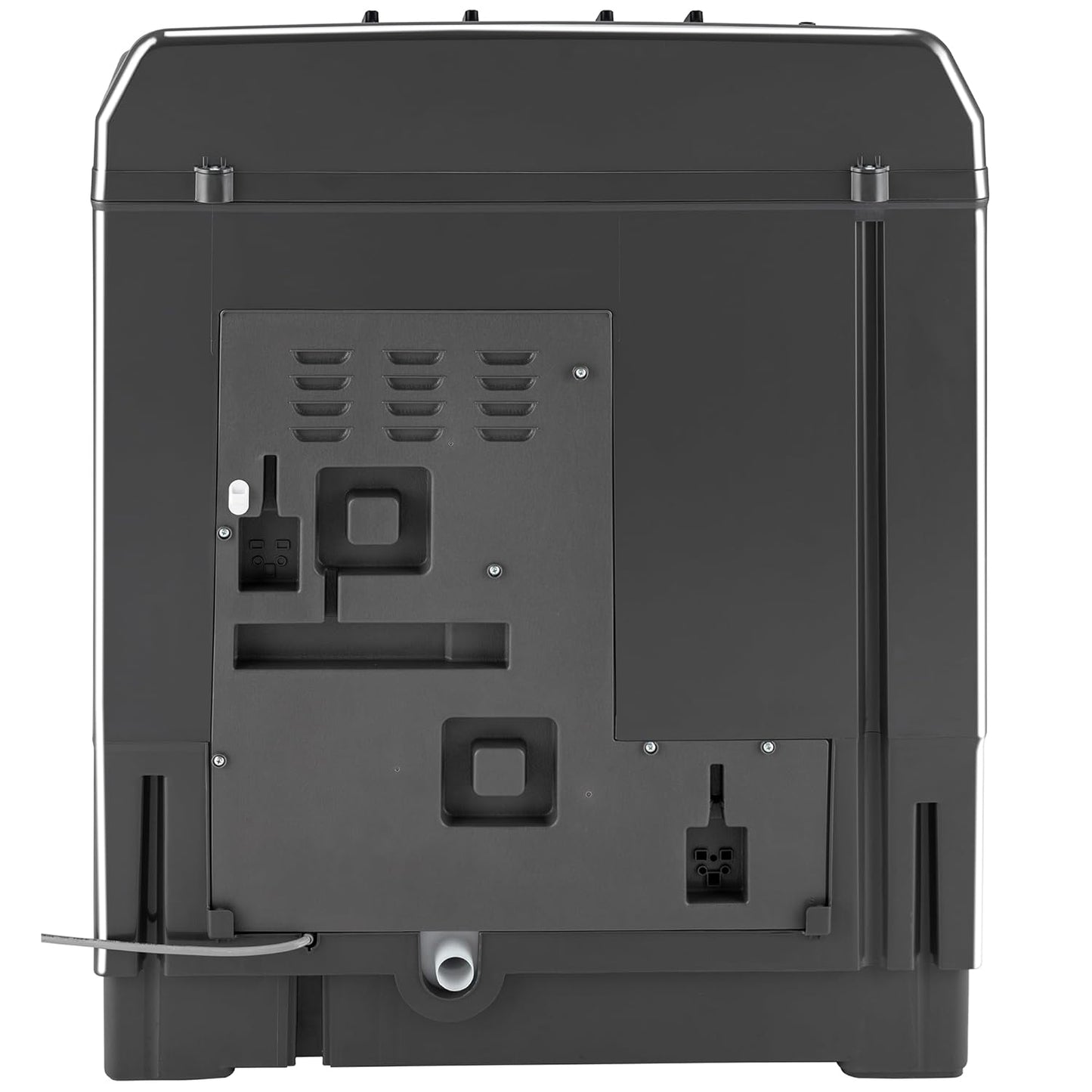 LG P8535SKMZ 8.5 Kg 5 Star Wind Jet Dry Rat Away Technology Semi-Automatic Top Loading Washing Machine ( Roller Jet Pulsator, Collar Scrubber, Middle Black)