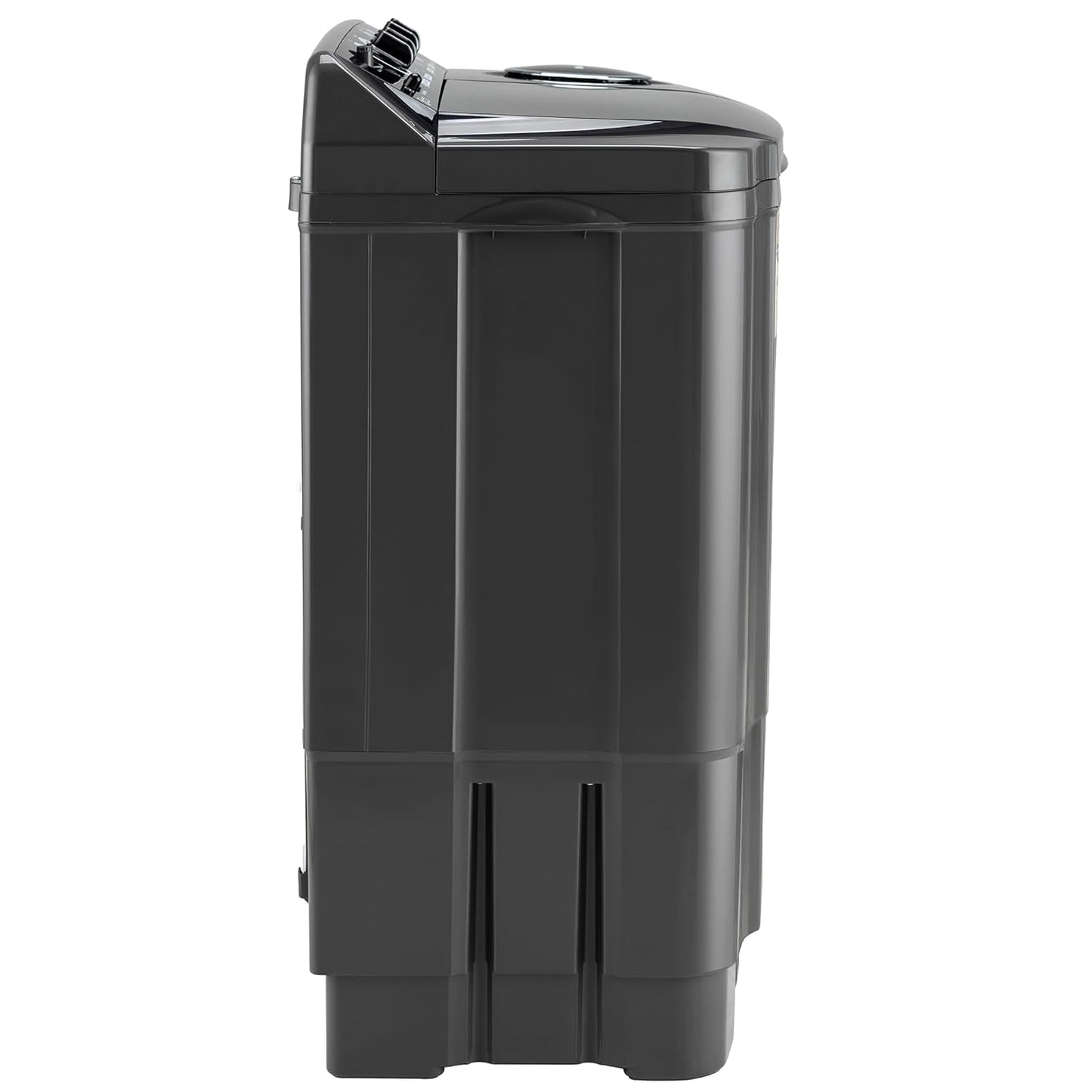 LG P8535SKMZ 8.5 Kg 5 Star Wind Jet Dry Rat Away Technology Semi-Automatic Top Loading Washing Machine ( Roller Jet Pulsator, Collar Scrubber, Middle Black)