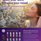 Philips OlfaPure 7100 Smart Car Air Freshener – App-Controlled Aroma Diffuser with 10 French-Designed Fragrances, Dry-Air Diffusion, Multi-Cartridge System (Black)