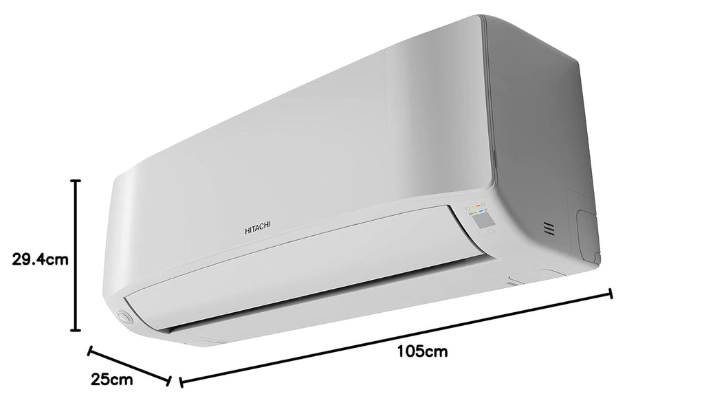 Hitachi RAS.B222PCAIBA1 1.8 Ton 2 Star Split AC (Senpai Series, Fixed Speed, Long Air Throw, 100% Copper, R32, White)