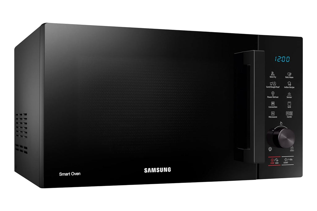 Samsung MC28A5147VK/TL 28L Convection Microwave Oven – SlimFry, Tandoor, Smart Sensor, Fermentation & Power Defrost – Black | 10-Year Cavity Warranty