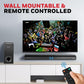 Honeywell Trueno U3000 160W 2.1 Channel Soundbar with Wired Subwoofer, HDMI ARC, Optical, Bluetooth & Remote – Black
