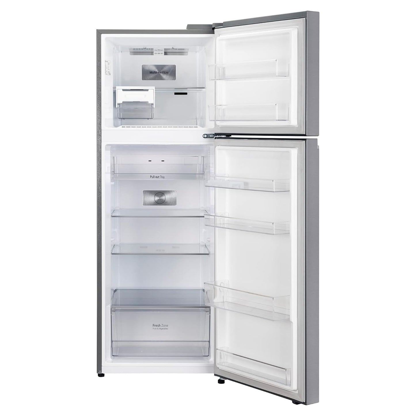 LG GL-N382SDSY 343 L 2 Star Frost-Free Double Door Refrigerator (Smart Inverter Compressor, Express Freeze, Dazzle Steel, 2025 Model)
