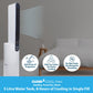 SINGER Cloudx Cool Fan SCF160CXWGTE with Cloud Technology | Silver Coated Mesh Filter | Quite Mode | Point Anywhere Remote Control | Portable | 5 L Tank | 8 Hours Cooling | 3 Speed Air Modes | 2 Years Warranty