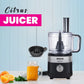 Inalsa Inox 1000 Pro Food Processor for Kitchen | 1000W Copper Motor | Mixer Grinder Juicer | 2.5L Processing Bowl | Chopping, Kneading, Slicing, Whisking, French Fries Cutter, Citrus Juicer