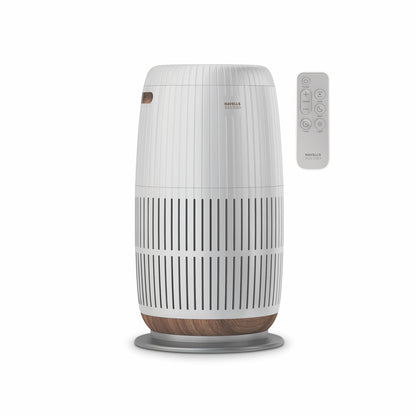 Havells Studio Meditate AP 250 Air purifier  | Remote Control with TiO2 module & Integrated H14 HEPA filter (Silver Satin)
