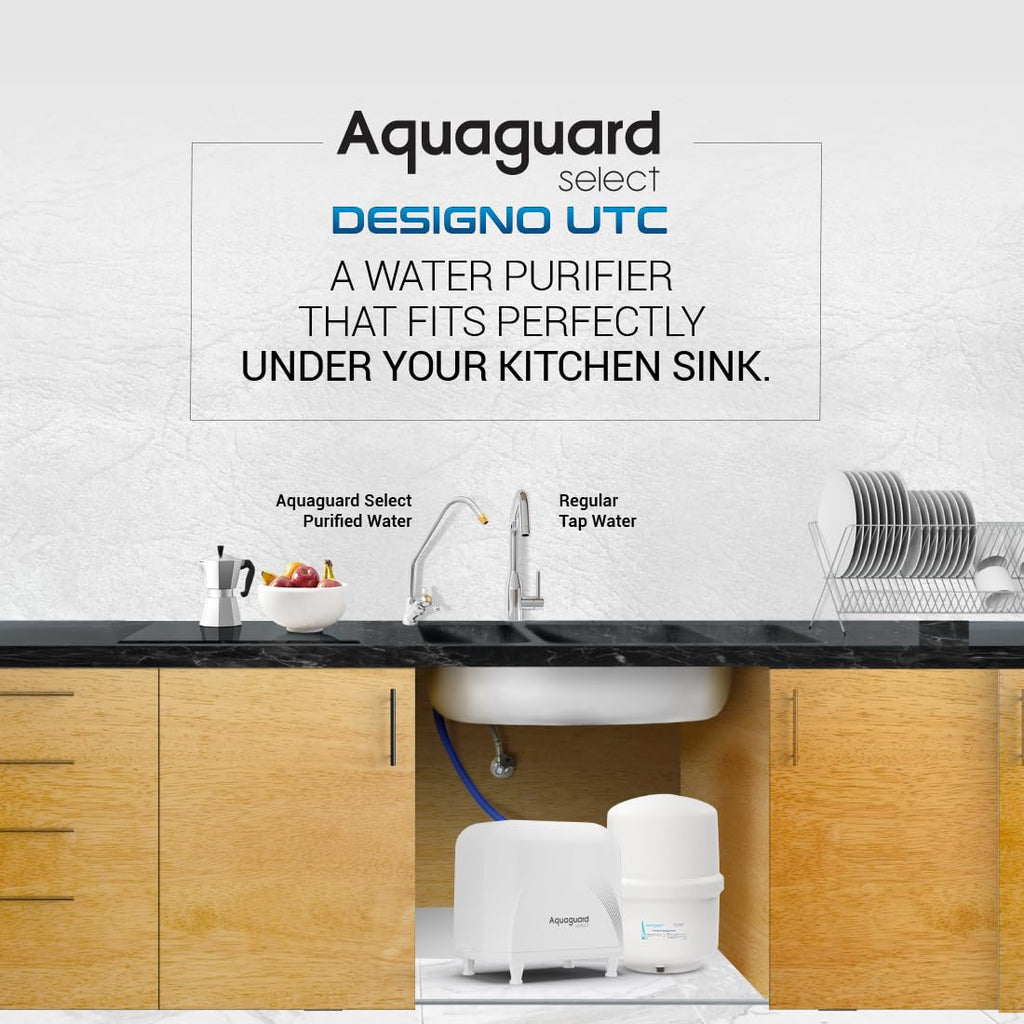 Aquaguard SELECT DESIGNO UTC WS RO+UV Taste Adjuster Copper Water Purifier GWPDDSGNO03B00 / GWPDDSGNO13B00