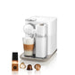 Nespresso Gran Lattissima EN640.W Coffee and Espresso Machine by DeLonghi with Aeroccino, 9 Different Recipe, Rapid Heating, Automatic Shut off, Feather Touch Buttons, White (220 Volts)