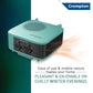 Crompton Insta Comfort Heater 2000 Watts Heat Convector with Adjustable Thermostats, Hybrid Cyan, Standard