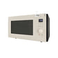 LG MJEN286UBW 28 L Charcoal Convection Microwave Oven | Wi-Fi Enabled, Diet Fry, 360° Rotisserie, 301 Auto Cook Menus, Mist Beige