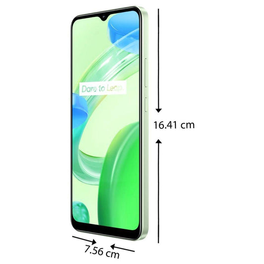 Realme C30 32GB, 3GB RAM, Bamboo Green, Mobile Phone