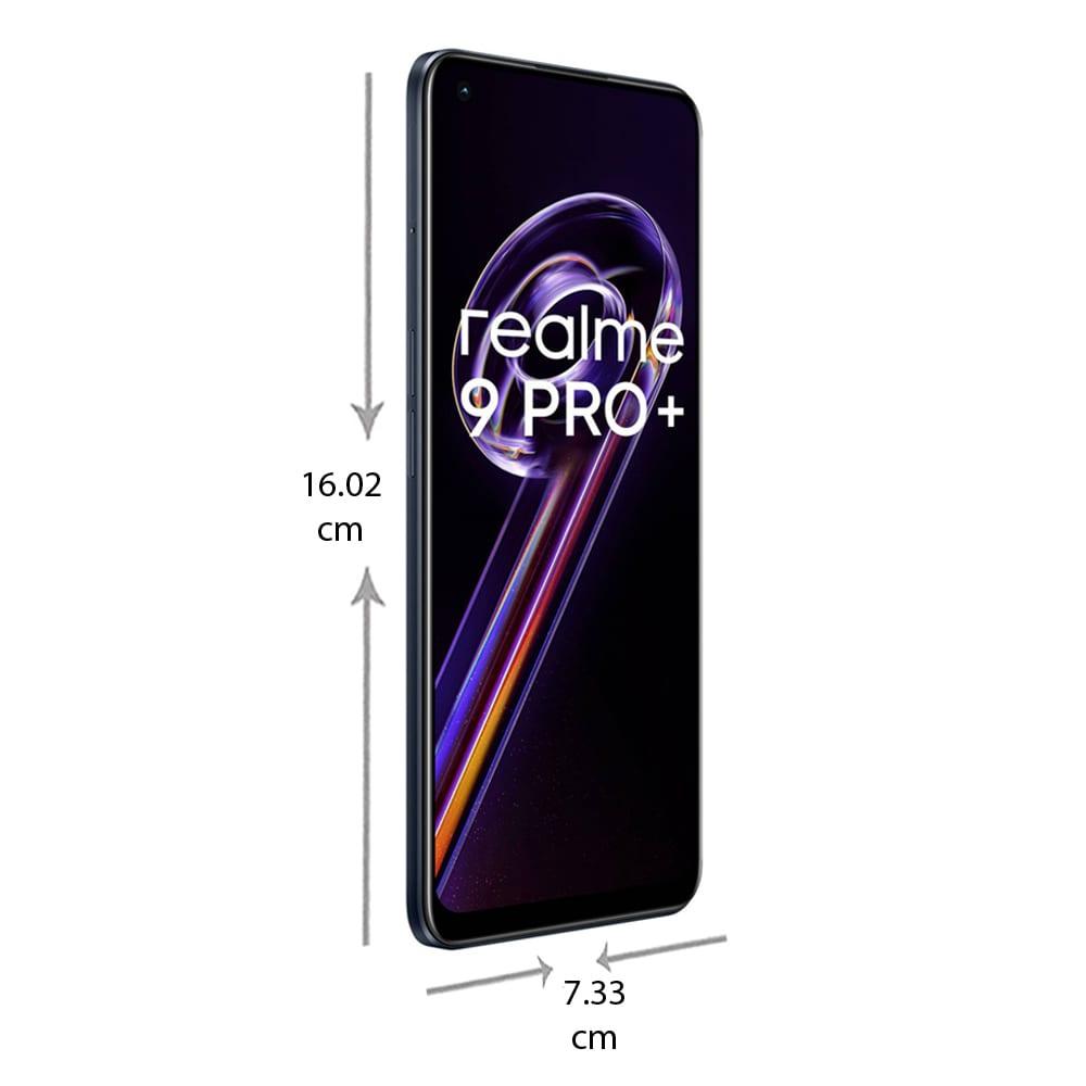 Realme 9 Pro Plus 5G 128 GB, 6 GB RAM, Midnight Black, Mobile Phone