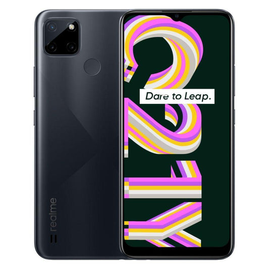 realme C21Y 32 GB, 3 GB RAM, Cross Black Mobile Phone