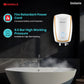 Havells Instanio 3L Instant Water Heater(Geyser)|Temp. Sensing LED Indicator| Rust & Shock Proof Body| ISI Marked|Warranty:5 year on Inner Tank| High Rise Compatible(White Mustard) GHWAIAPWH003