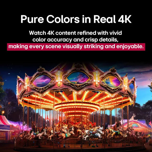 LG 43NANO83A6A NanoCell AI 109.22 cm (43 inch) 4K Ultra HD Smart WebOS TV with Dolby Atmos (2025 Model)