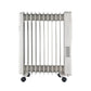 Russell Hobbs ROR11DF 2900W 11-Fin Oil Filled Radiator Room Heater | Smart Digital Heating, 24H Timer, 3 Intelligent Modes, Safety Protection | LED Touch, Foldable Wheels | 2 Yr Warranty