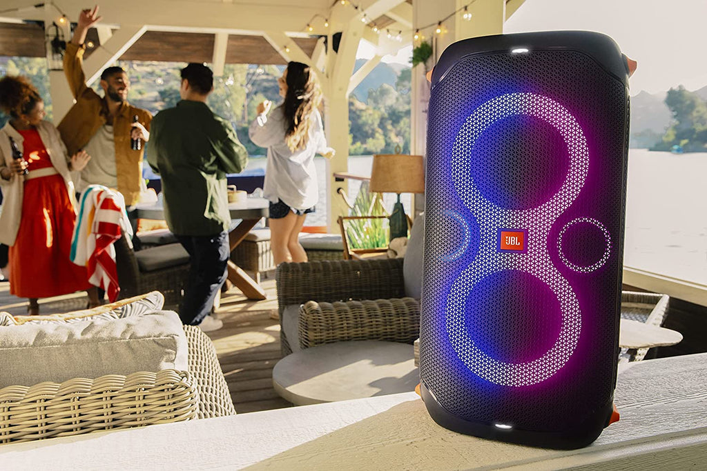 JBL PartyBox 110 Portable Bluetooth Party Speaker | 160W Pro Sound, Dynamic LED Lights, IPX4 Splashproof, 12H Playtime