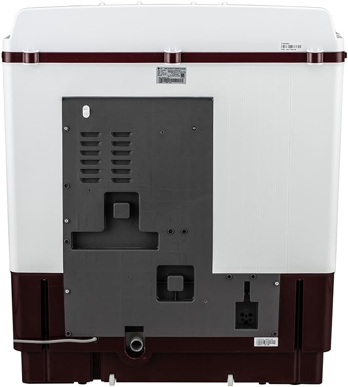 LG P105ASRAZ 10.5 kg 5 Star Wind jet dry Semi-Automatic Top Load Washing Machine ( Burgundy, Roller Jet Pulsator)