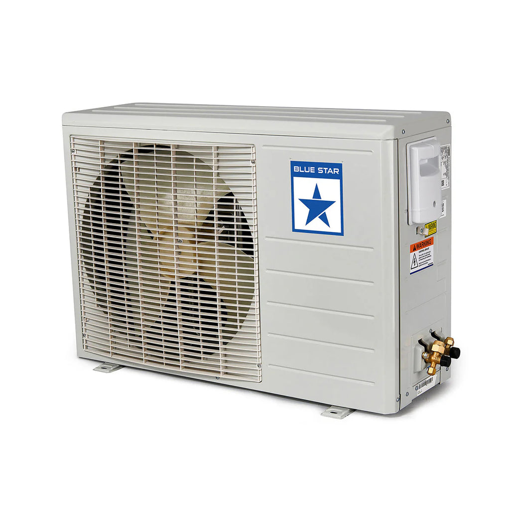 Blue Star FC318VNU 1.5 Ton 3 Star Fixed Speed Split AC | Turbo Cool | Copper Condenser | Anti-Corrosive Blue Fins | Self Diagnosis | Comfort Sleep | White