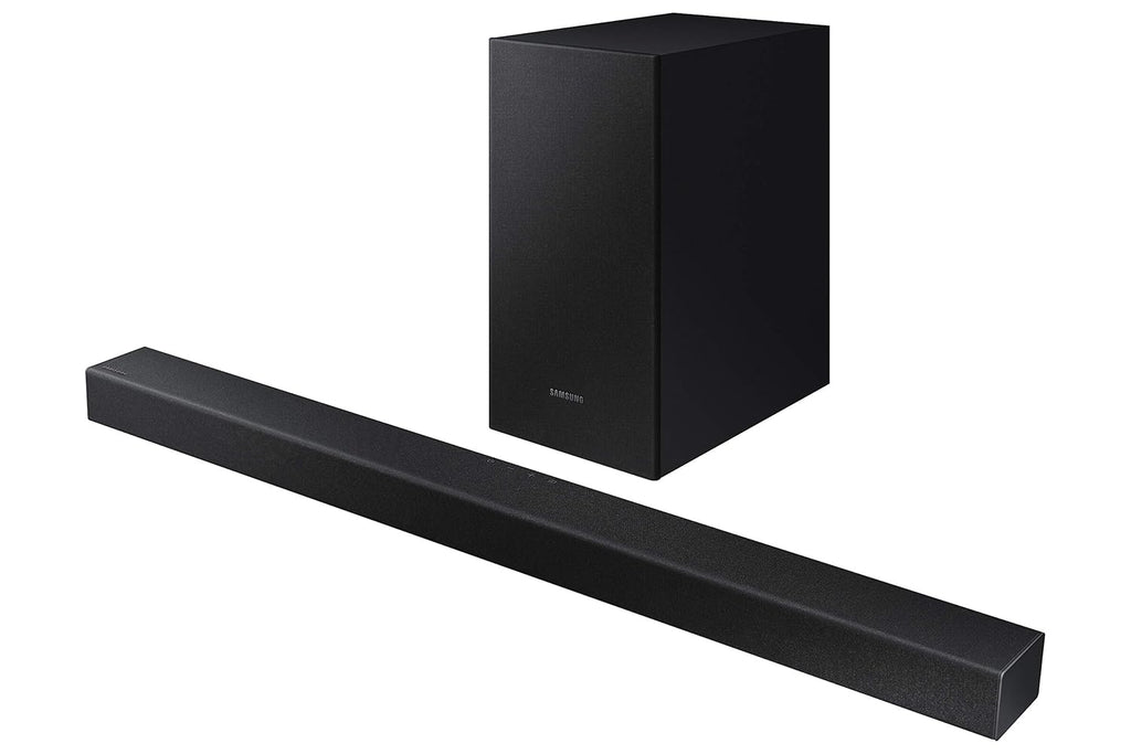 Samsung HW-T42E/XL 150W 2.1 Channel Bluetooth Soundbar with Dolby Digital, Built-in Woofer & Game Mode – Black