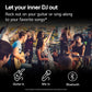 LG XL9T XBOOM 2.0 Ch Portable Bluetooth Party Speaker with Dual 8” Woofers, Pixel LED Lights, DJ & Guitar Input, IPX4 Water Resistance – Black