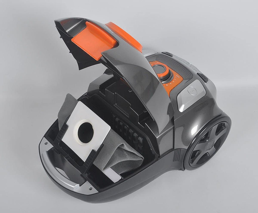 Eureka Forbes Prime 1600W Dry Vacuum Cleaner with 2300 mm Suction, Blower Function, Dust Bag Indicator & 5 Attachments