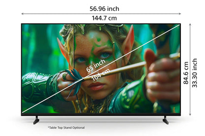Sony K-65S25M2 65 Inch 4K Ultra HD Smart LED Google TV (BRAVIA 2M2 Series) with Dolby Atmos, 4K Processor X1, Google Assistant, Apple AirPlay – 2025 Model