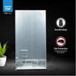 Voltas Beko RSB495/FPV300RXID 472 L Inverter Frost Free Side-by-Side Refrigerator (Inox Steel) with ProSmart Compressor, Multi Airflow & Electronic Temperature Control