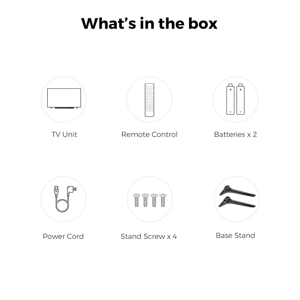 VU 55VIBE-DV – 3 Year Warranty 55 Inch 4K QLED Google TV (2025 Model) with Dolby Vision & Atmos, 88W Soundbar, HDMI 2.1, MEMC, AI Processor & Bezel-Less Design