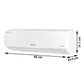 Voltas 243V Vectra Elegant 2 Ton 3 Star Inverter Split AC (Adjustable Cooling, Copper Condenser, R-32, White) – Turbo Mode