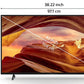 Sony Bravia KD-43X75L 43 Inch 4K Ultra HD Smart LED Google TV – X1 4K Processor, Dolby Audio, HDR