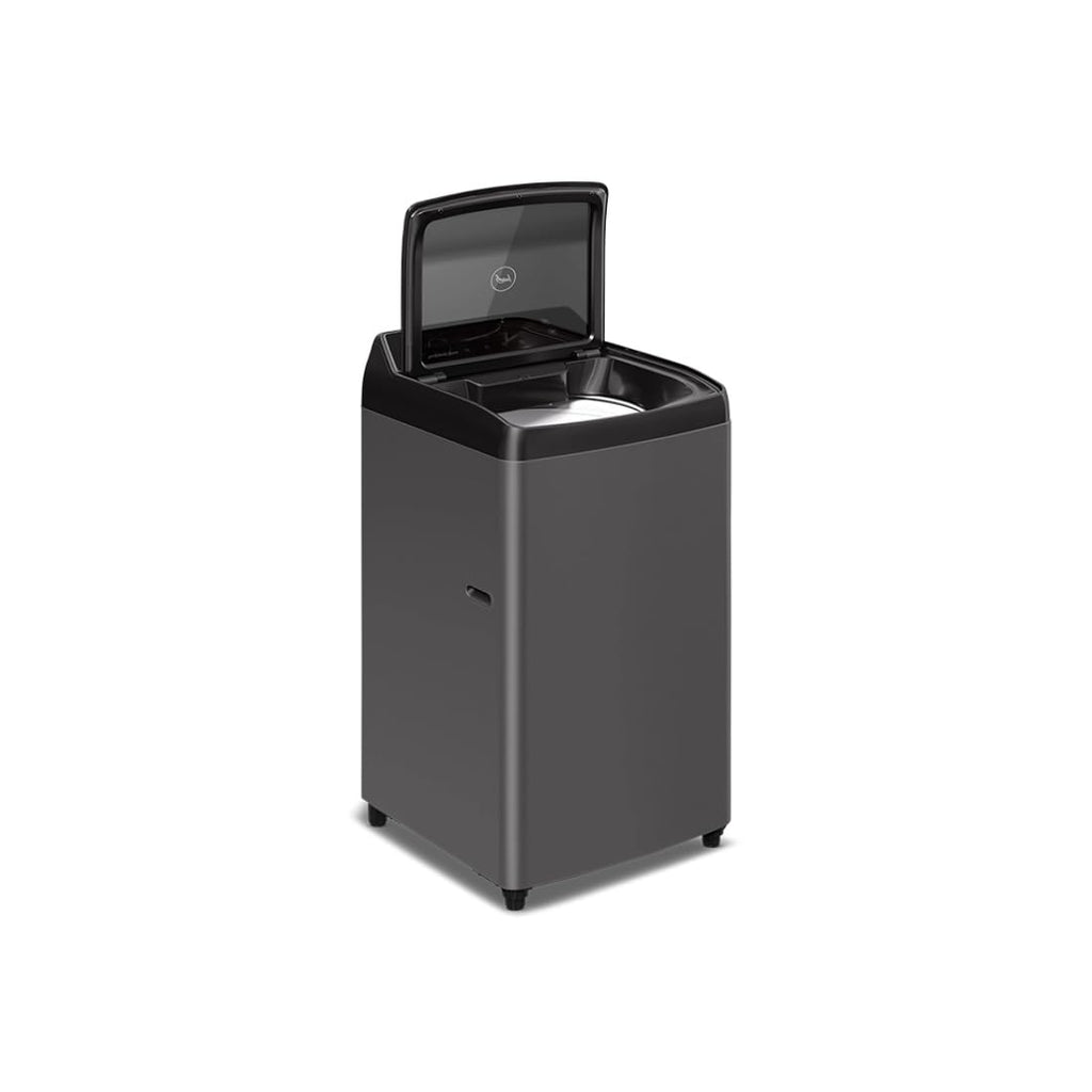 Godrej WTEON VLVT 80 5.0 FDTS MTBK 8 Kg 5 Star Fully-Automatic Top Load Washing Machine (Zero Pressure, 26 Flexi Wash, Metallic Black)