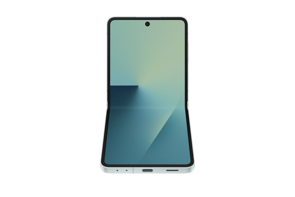 Samsung Galaxy Z Flip7 5G Smartphone with Galaxy AI (Mint, 12GB RAM, 512GB Storage), Ultra Sleek Design with 50MP High-Resolution Camera, Exynos 2500, Google Gemini