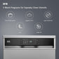 IFB Neptune VX15 15 Place Settings Dishwasher | DeepClean® Technology | 70°C Hot Wash & Steam Dry | Freestanding | Perfect for Indian Utensils – Dark Silver