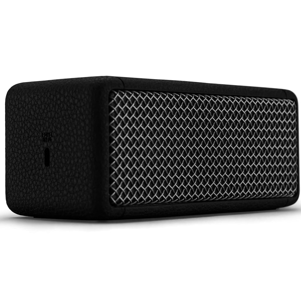 Marshall Emberton II Portable Bluetooth Speaker (Black & Steel) | 30+ Hour Playtime | IP67 Water Resistant