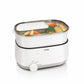 Glen SA-3051MFS 3-in-1 Multi Cooker &amp; Food Steamer | 600W | 1.2 L | Non-Stick Pot | Dual Power Settings | Suraj Electronics Delhi NCR