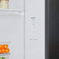Samsung RS76CG8103B1HL 653L 3 Star Inverter Side-by-Side Refrigerator | Twin Cooling Plus | Wi-Fi Enabled with SmartThings | Black