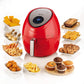 Ariete 4618 Airy Fryer XXL 5.5 L | 1800W | Healthy Frying with Minimal Oil | Cooks Up to 2.5 kg | Odor-Free Cooking | Red | 2-Year Warranty