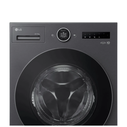 LG FDX92010A9K 20/10 kg Wi-Fi Inverter Fully Automatic Front Load Washing Machine (VX Series, Essence Black)